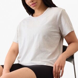 Athleta Gray Essential Tee
